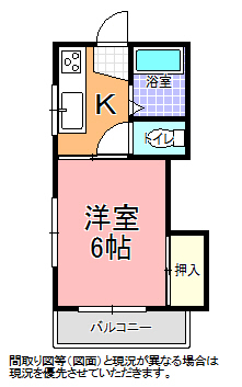 コーポ・ローズの間取り