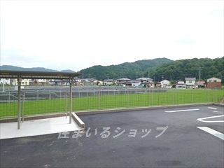 【安芸高田市吉田町吉田のアパートの眺望】