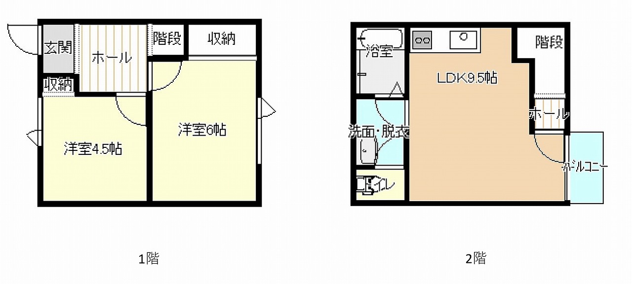 ミネットKの間取り