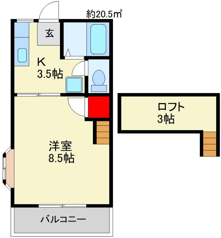 コートビレッジの間取り