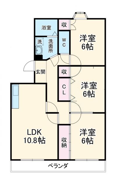 池田ハイツIIの間取り