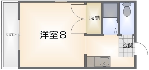 アーベントハイツ平岡の間取り