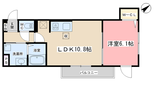 ASUKAIVの間取り