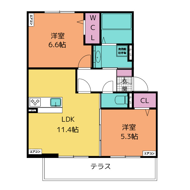 ［新築］サンザシ栄光の間取り