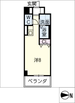 サン・名駅太閤ビルの間取り