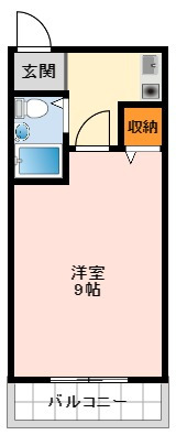 【羽曳野市野々上のマンションの間取り】