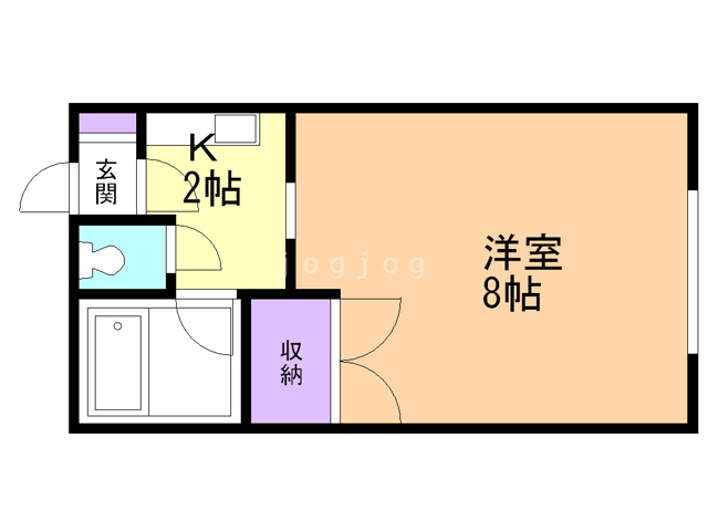 【コットンハウス１の間取り】