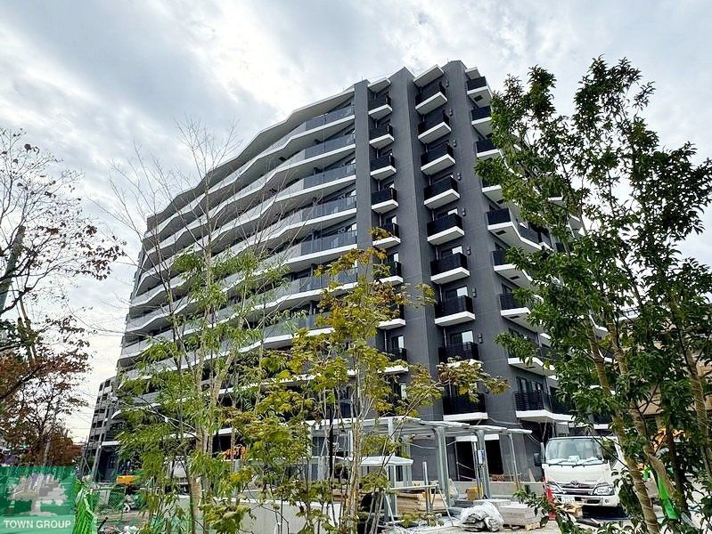 【北区東十条のマンションのエントランス】