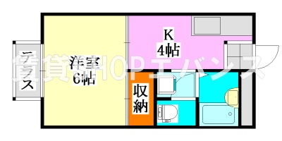 パストラルハウスＣ棟の間取り