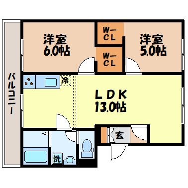 【グラン・メゾン界の間取り】