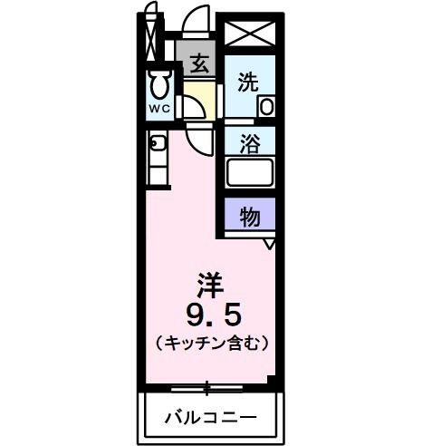 アドミラーブルの間取り