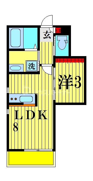 グランフォレットの間取り