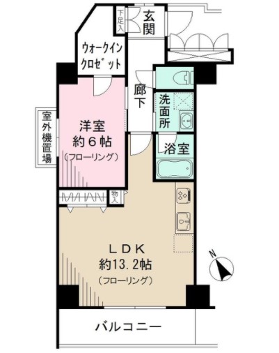 ニューハイム上板橋の間取り