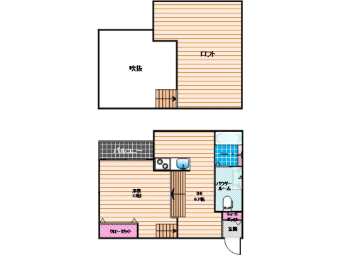 クレストモアの間取り