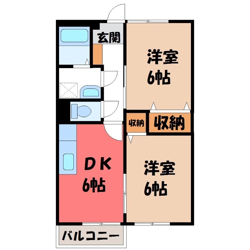 エトワール IIの間取り