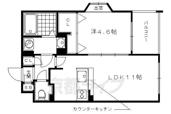 パレス　リヴェールの間取り