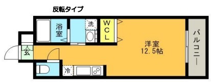 三木市大塚のマンションの間取り