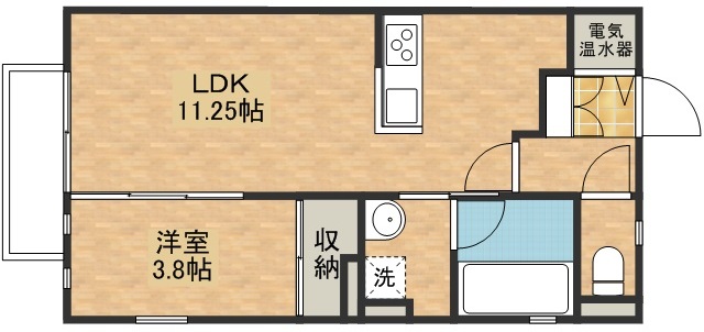 フォルネ(オール電化)の間取り