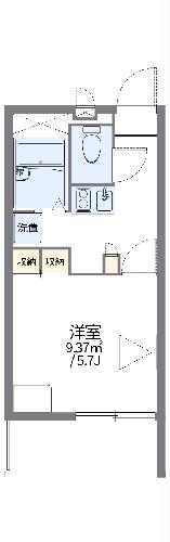 レオパレスダルマヤの間取り