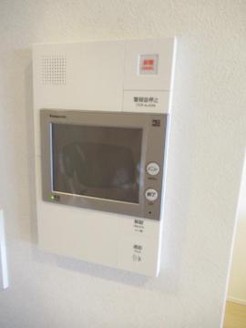 スプランディッド茨木天王　セキュリティ　カメラ付インターホン