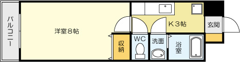 HAMIEL KOKURAの間取り