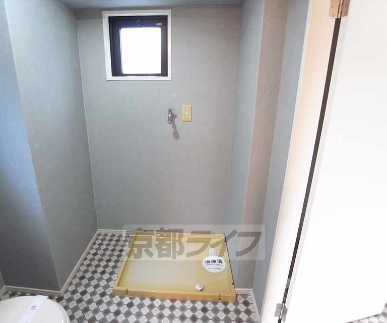 その他設備　洗濯機も室内です！