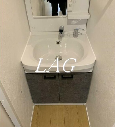 洗面設備　洗面台です。