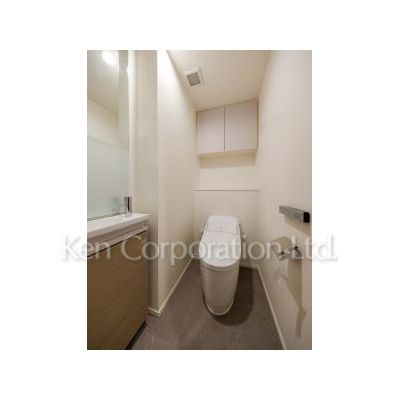 トイレ　同タイプ7階のお部屋を撮影。仕様が異なることがあります。