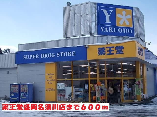 ドラックストア　薬王堂盛岡名須川店（ドラッグストア）まで600m