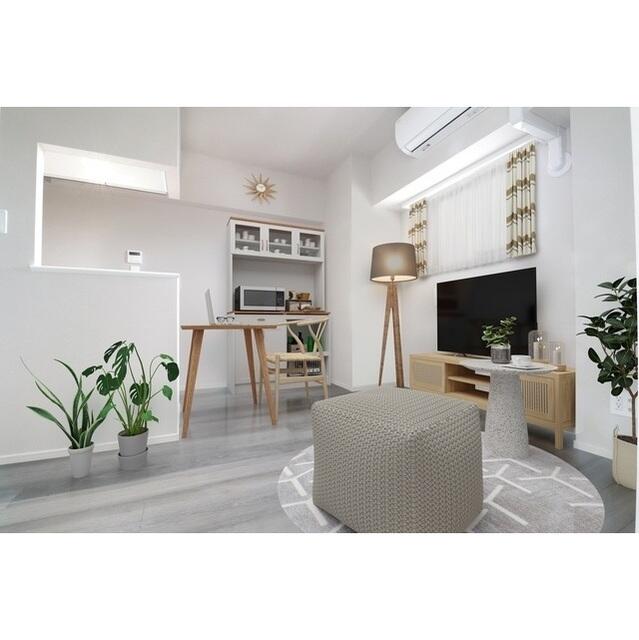 居室・リビング　家具家電等はイメージです