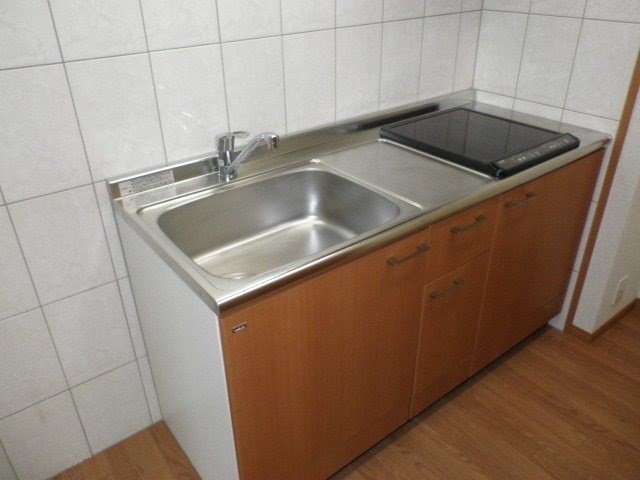 キッチン　二口IHクッキングヒーター♪