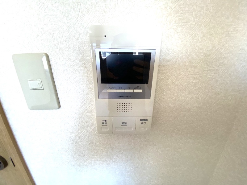 セキュリティ　顔が見えて安心モニターホン☆