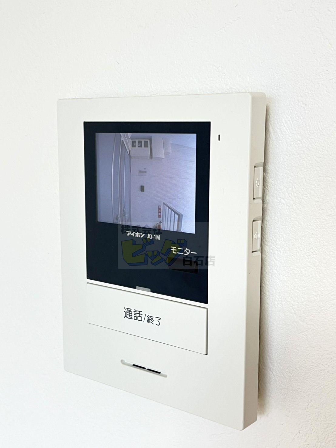 セキュリティ　モニター付きインターホン完備しています♪