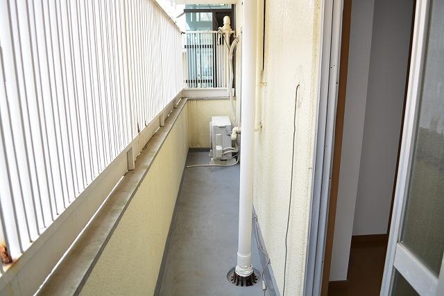 バルコニー　日当たり良好です