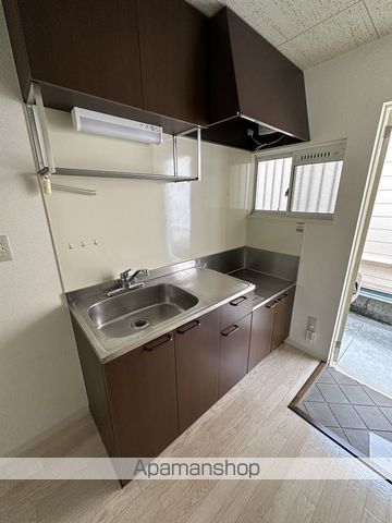 ＪＲ宇野線 備前西市駅 徒歩63分 2階建 築31年のキッチン写真