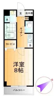 成和ビルの間取り写真
