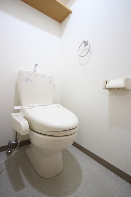 トイレ　同物件別号室の写真