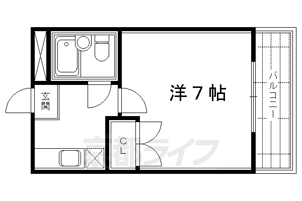 さくらマンションの間取り写真