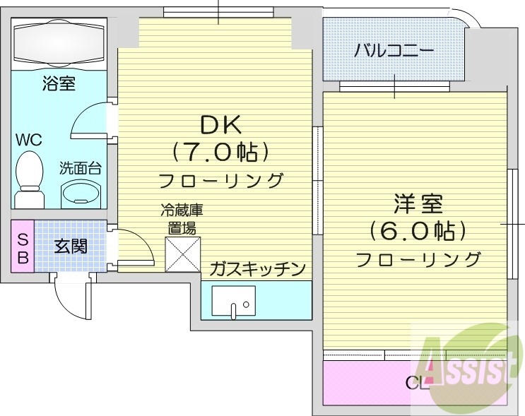 NYPBLDの間取り写真
