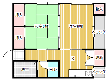 ピースフルの間取り