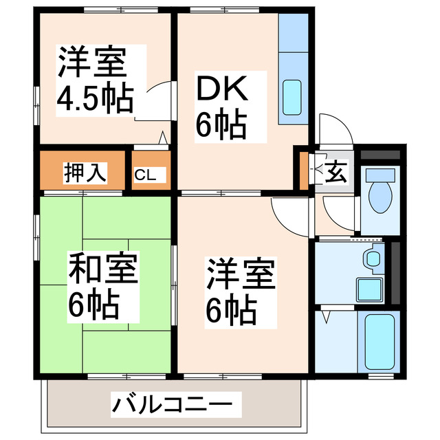 ガーデンハイツIIの間取り