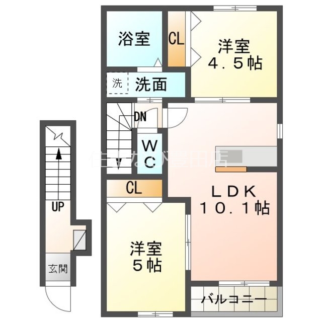 エクシール赤池の間取り