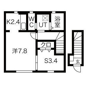 Bonheur常盤台A棟の間取り