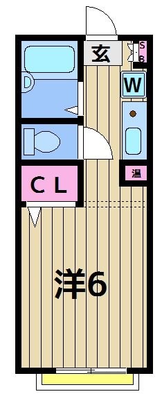 【ドエルミナミの間取り】