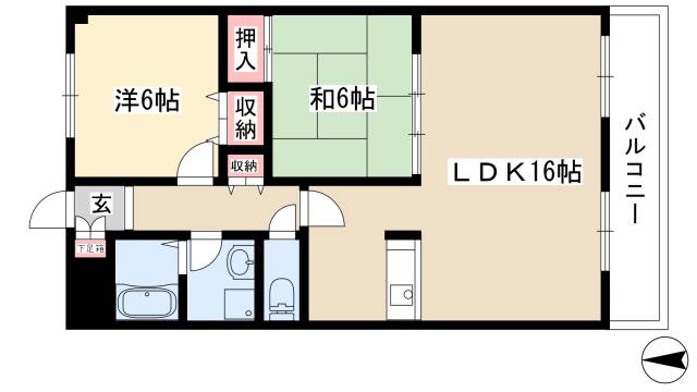 ミオパエーゼ本山の間取り