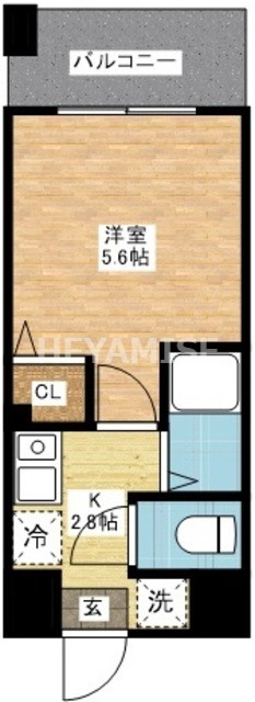 長崎市大浦町のマンションの間取り