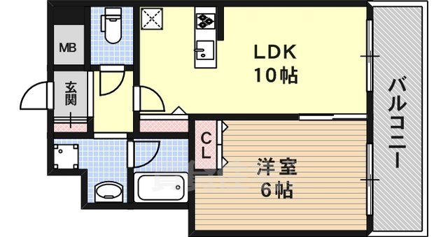 アムール住吉の間取り