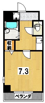 ラフォーレ聖護院の間取り