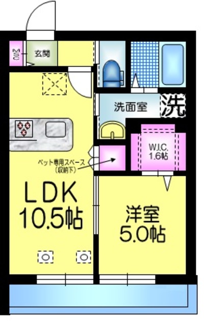 メゾンダイヤーズIIの間取り