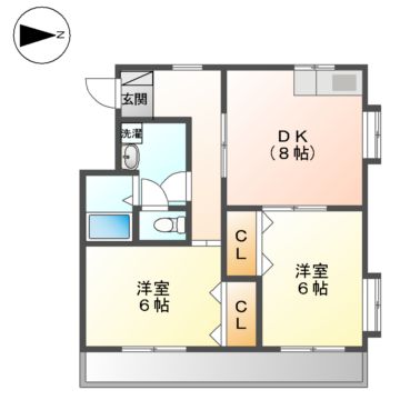 マンションピュアの間取り